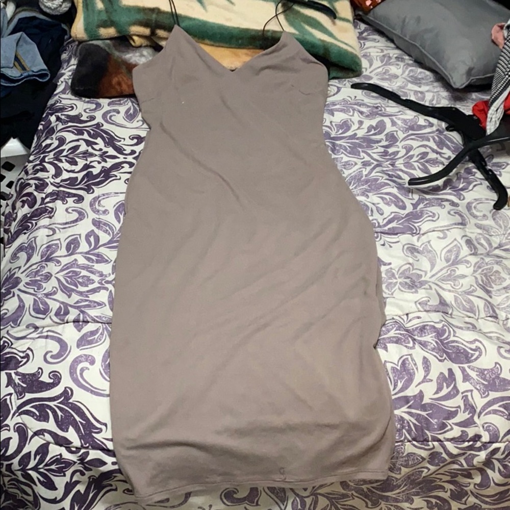 Lavander mauve pencil dress